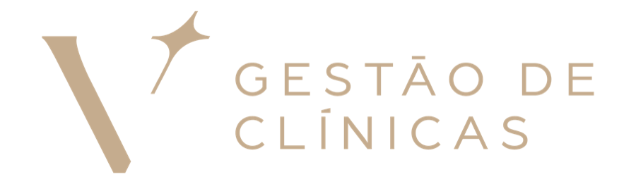Símbolo da Valense com a tagline Gestão de Clínicas